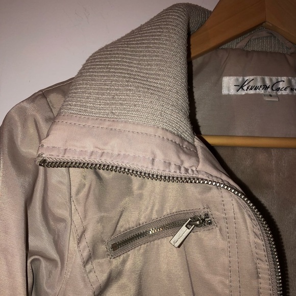 Kenneth Cole Jacket w/ Detachable Faux-Fur Hood - Picture 6 of 8